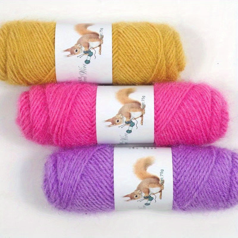 Pack de 6 ovillos de lana acrílica