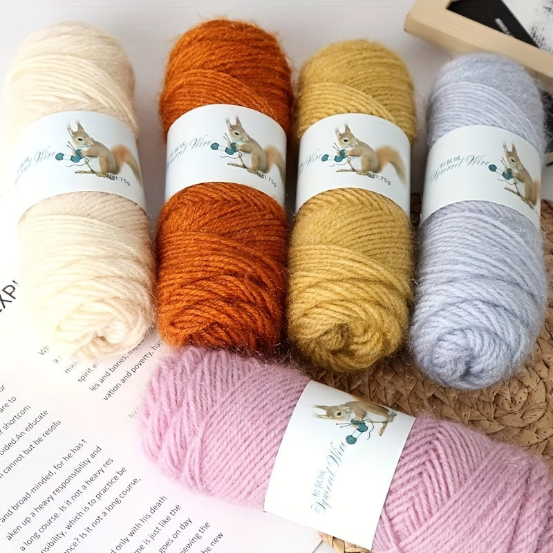 Pack de 6 ovillos de lana acrílica